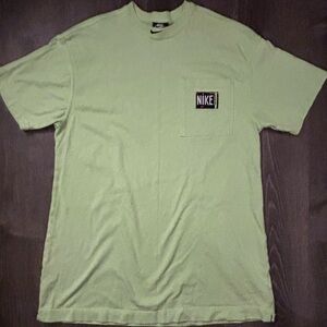 Nike Sportswear Jersey Dress Ghost Green VTG Retro Wash Women’s M Oversized